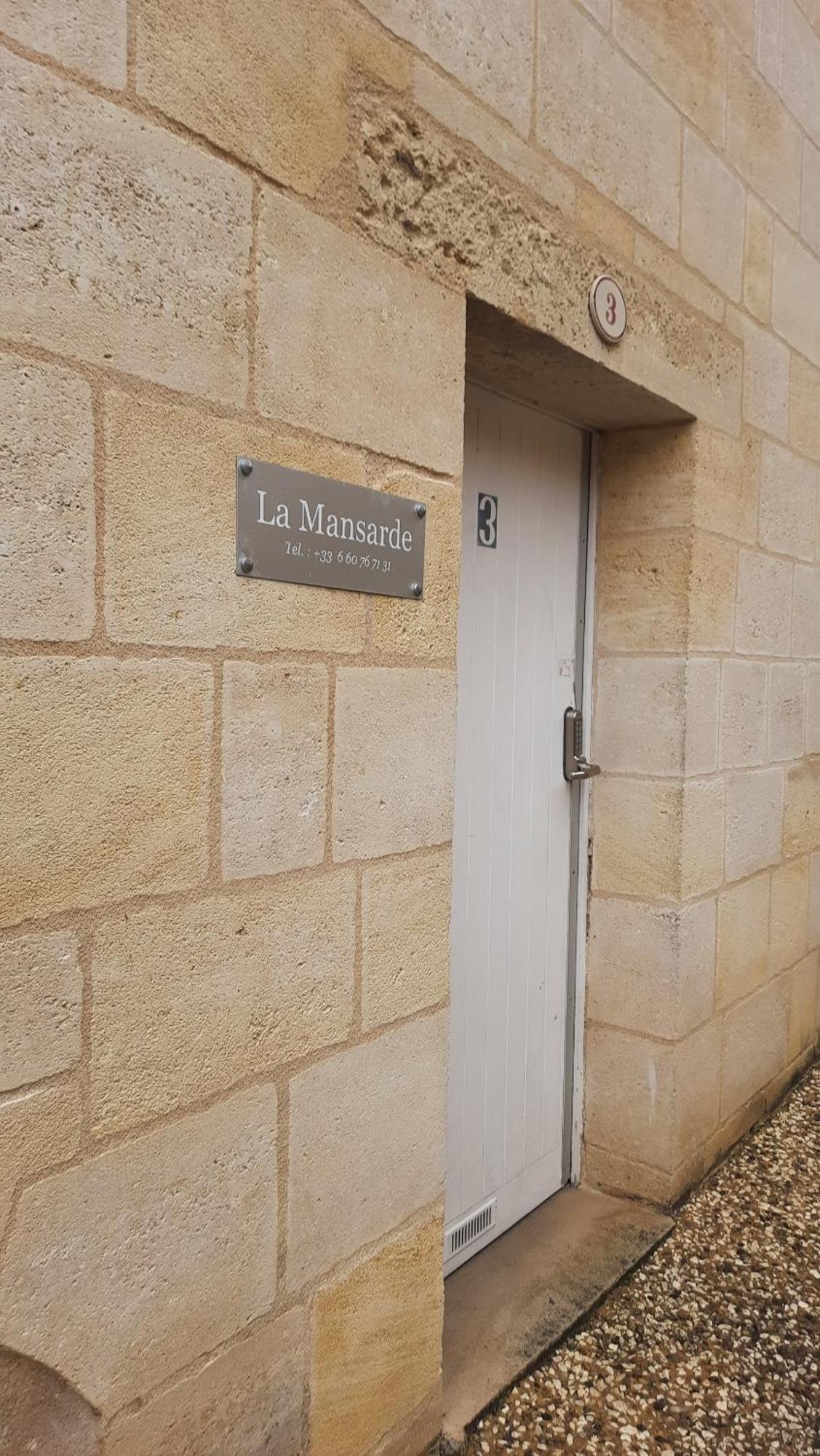 شقة La Mansarde Saint-Émilion المظهر الخارجي الصورة